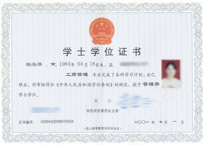 函授本科有学位证书吗